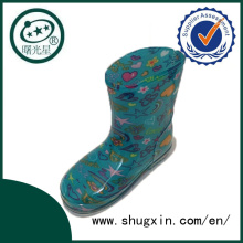 Crystal mignon bottes de pluie imperméable étudiant chaussures avec des bottes de pluie Chilren gelée pour vente C-705